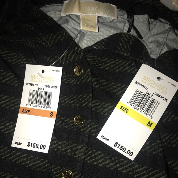  Michael Kors Striped Belted Dress - Picture 5 of 5