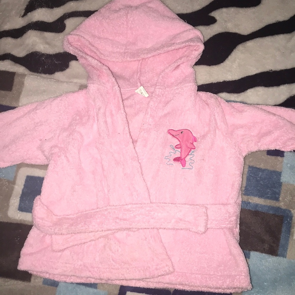Pink Dolphin Robe