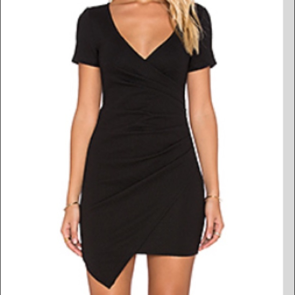 Revolve black dress