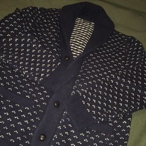 JCrew Mens Shawl Collar Lambswool Cardigan