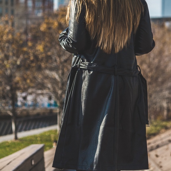 Moto Trench Jacket - Picture 5 of 6