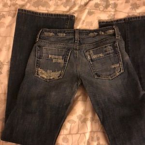 Distressed Joes Jeans