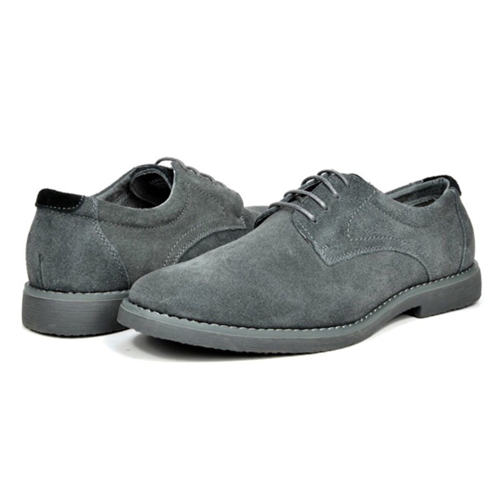 Mens Bruno Suede Leather Lace Up Oxfords Shoes