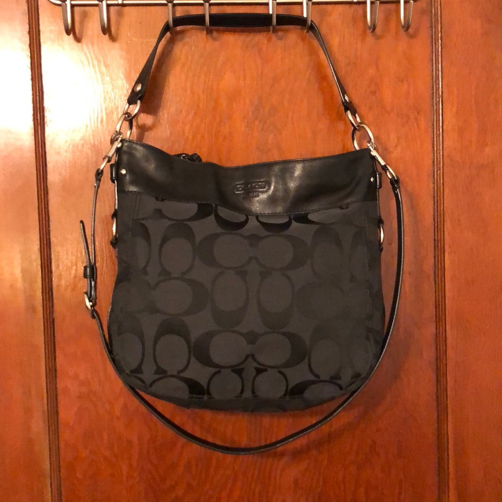 Large Black Coach Purse