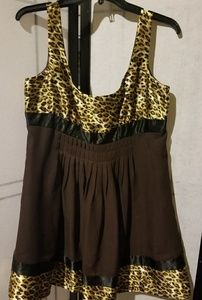 KATE Cocktail Leopard Mini Dress