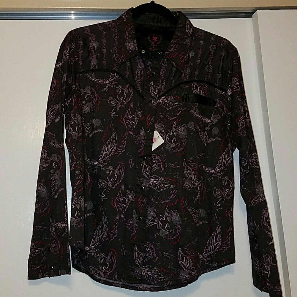 NWT Twenty X western shirt size large
