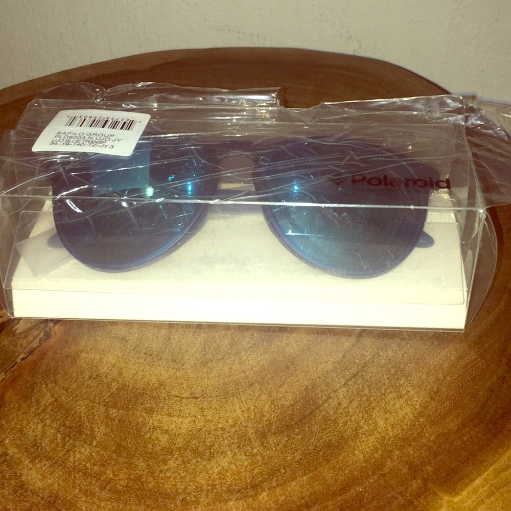 Polaroid Sunglasses with blue lenses