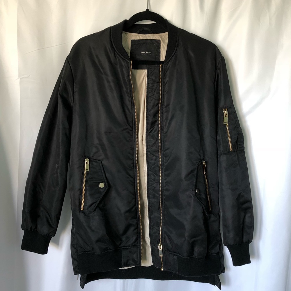 Oversized bomber jacket
