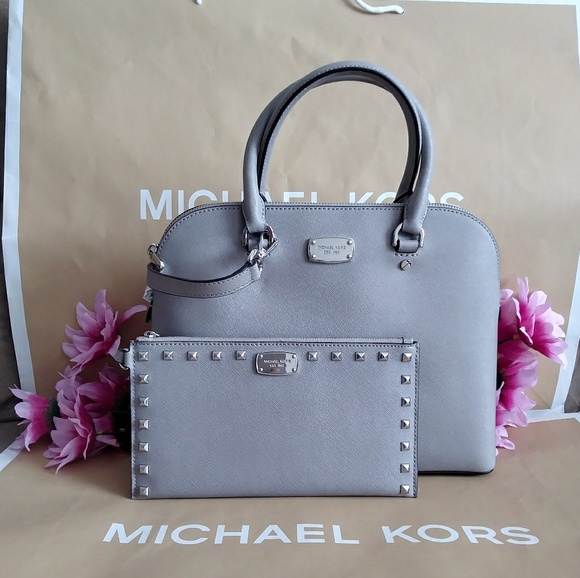 NWT Michael Kors tote purse bag w/ wristlet set