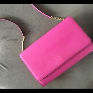 Fuchsia Crossbody/Clutch