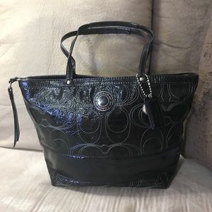 Coach Black Tote Bag