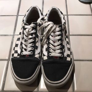 Checkered vans
