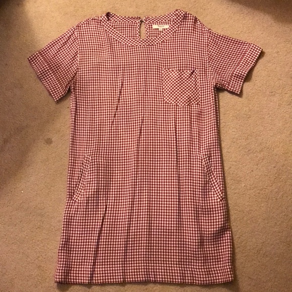 🎄Holiday SALE 🎄Madewell gingham dress - Picture 1 of 2