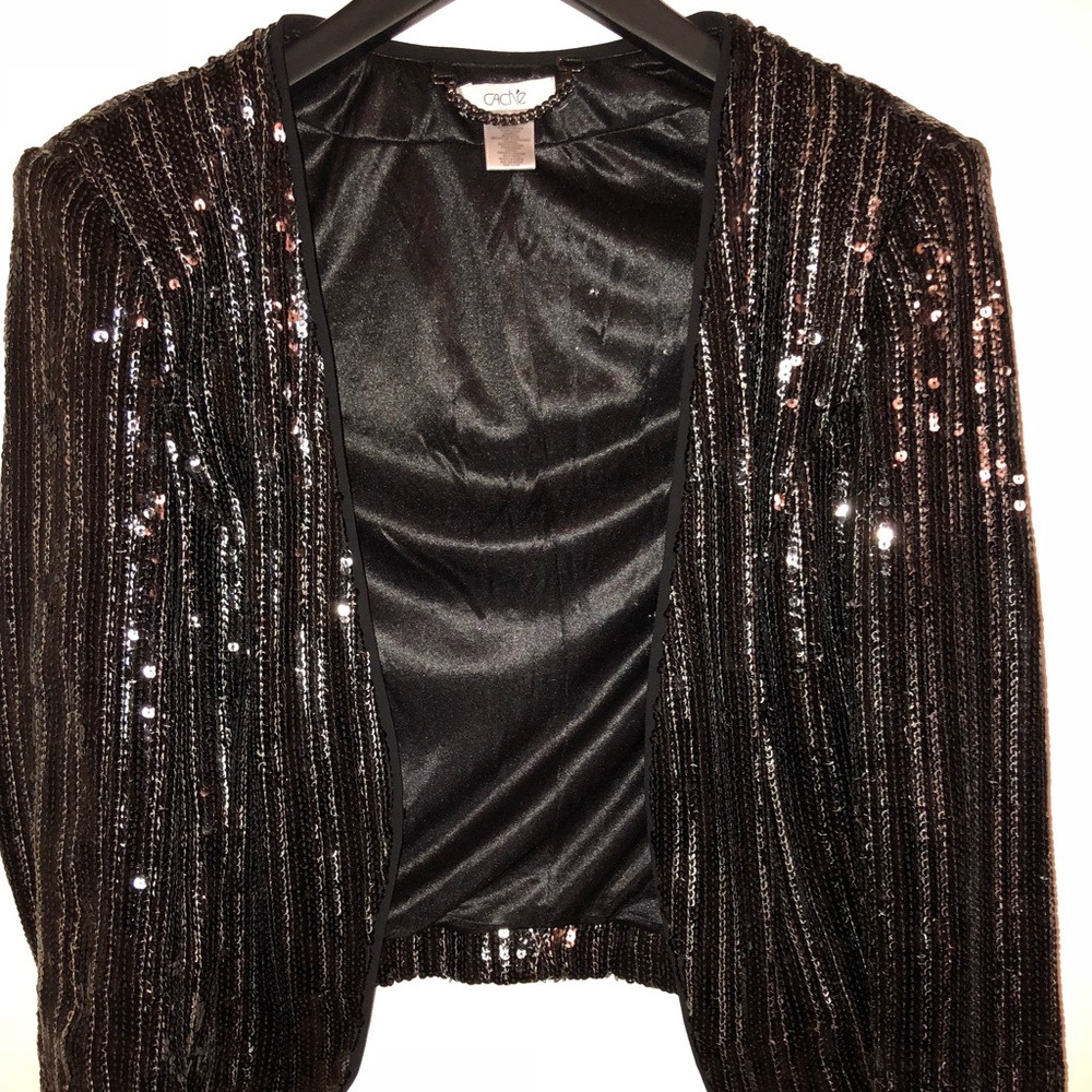 Cache Size S Embellished/Stylish Blazer - image 1