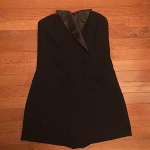 Tuxedo romper