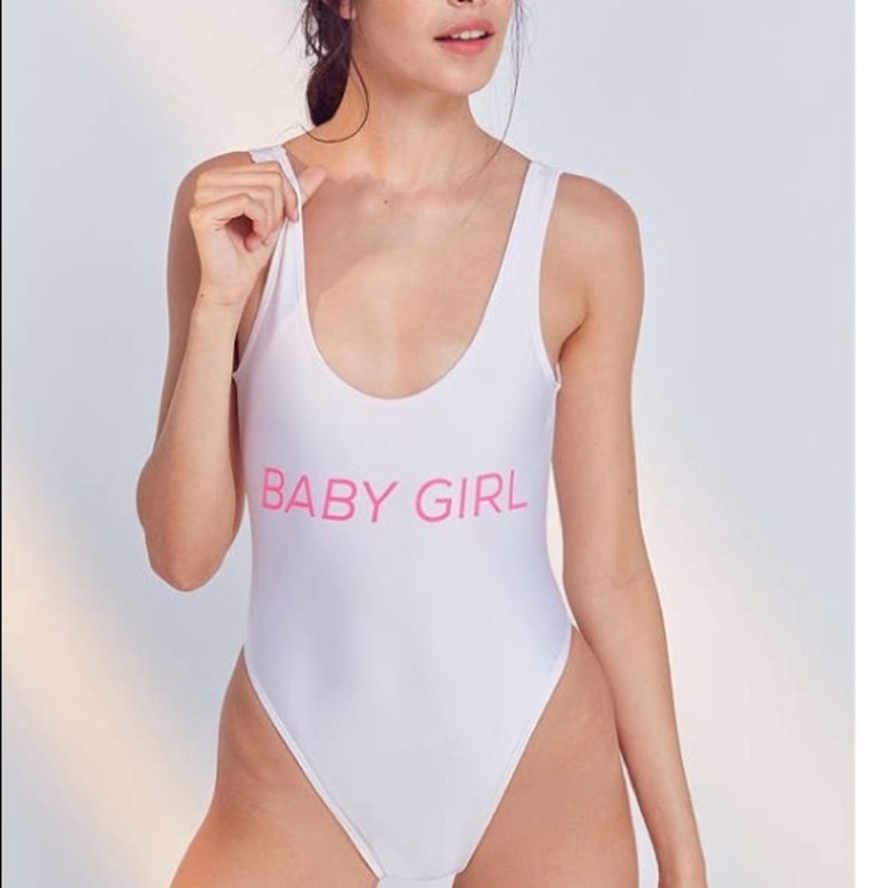 Private party one piece NWT and liner S/M
