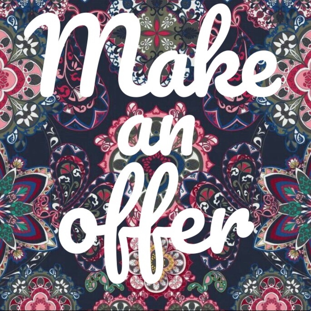 All reasonable offers will be considered! ✨