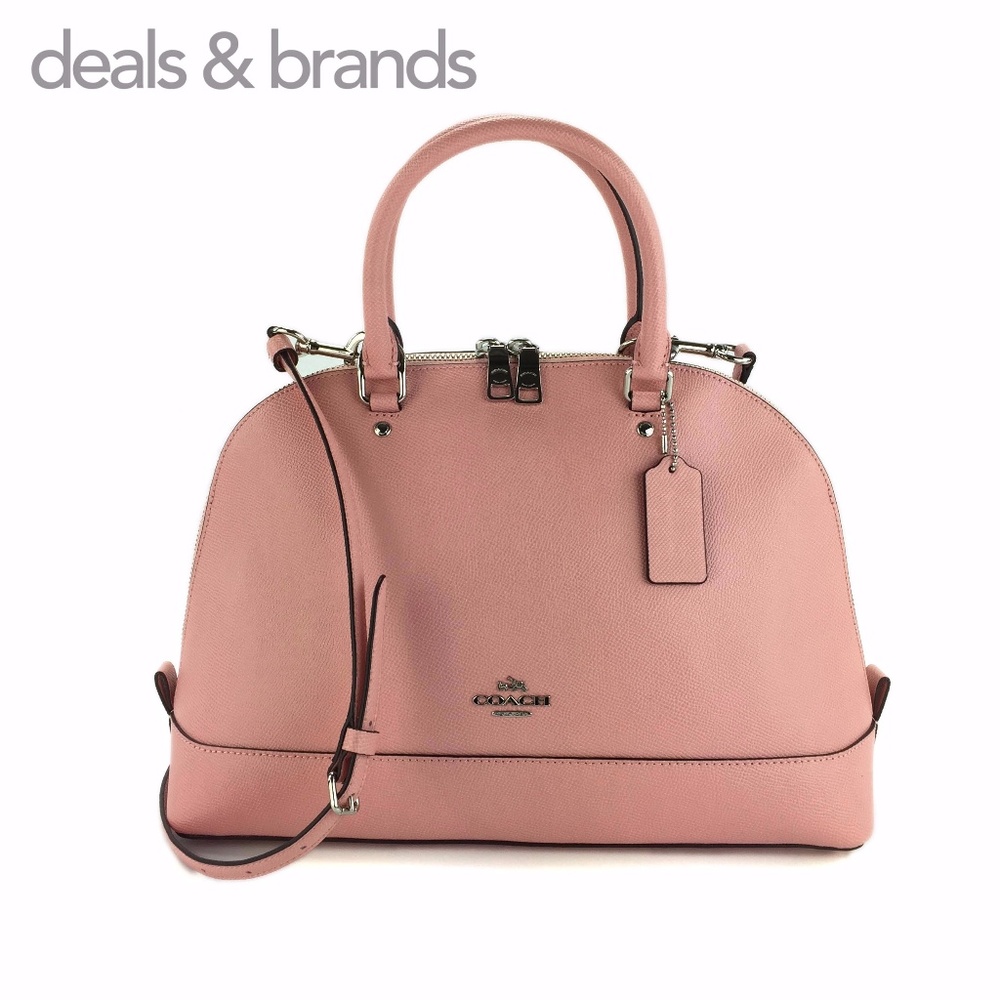 NWT COACH Sierra Crossgrain Leather Satchel Bag