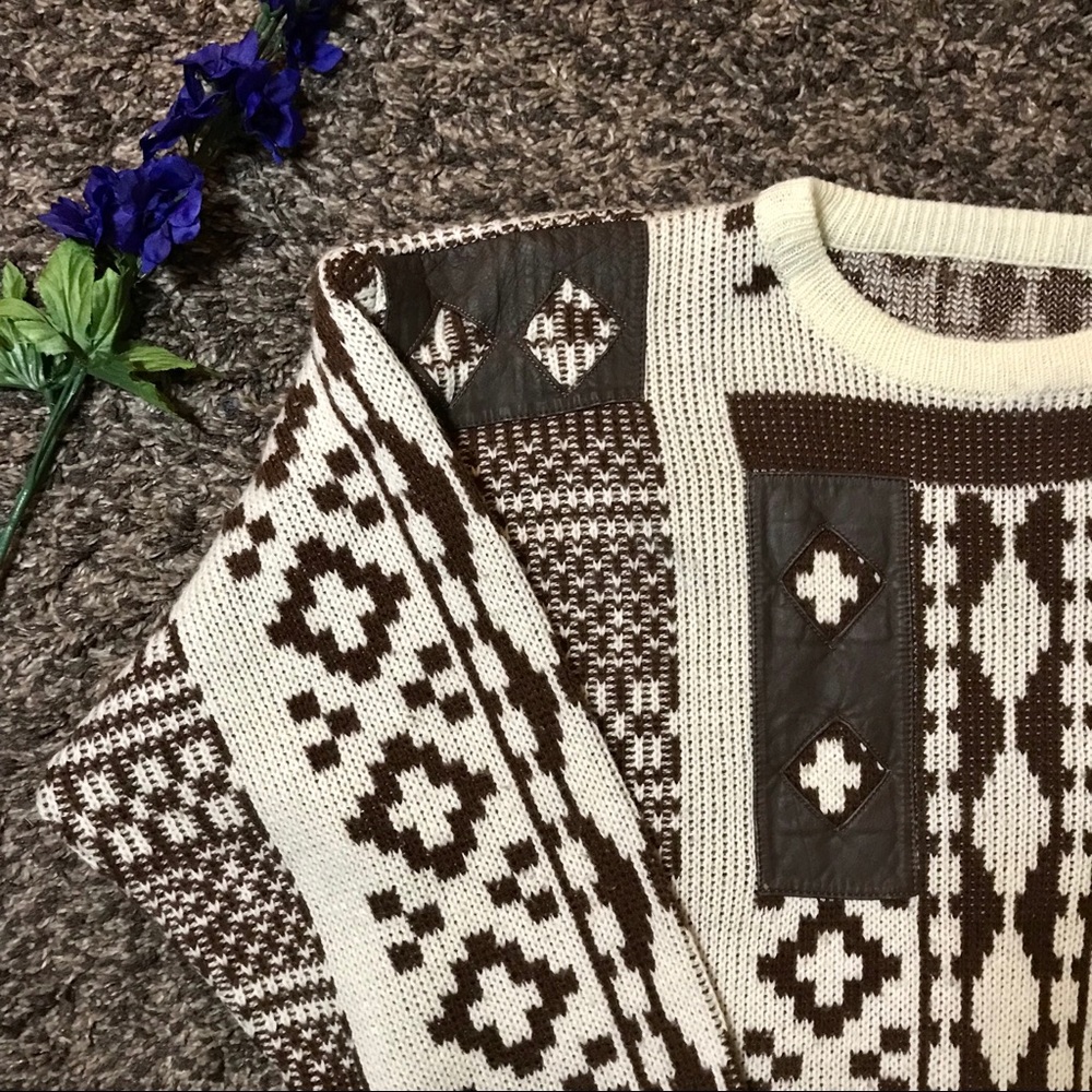 Crewneck Unisex Vintage Sweater