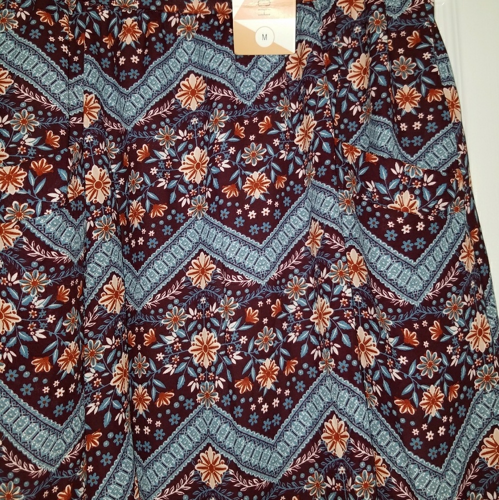 piphany honey lace Miramar skirt medium bnwt