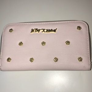 Betsey Johnson Zip Around Wallet Clutch