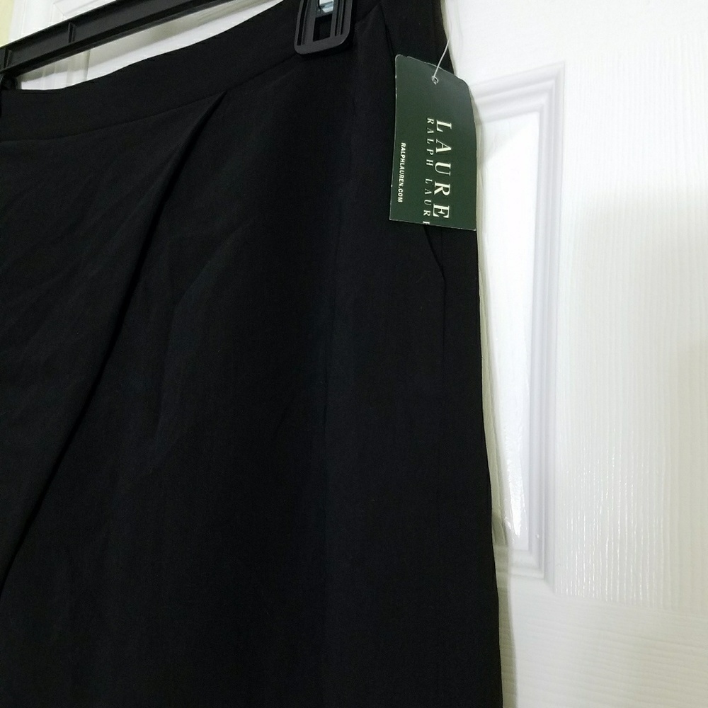 bnwt Ralph Lauren solid black skort uniform - Picture 3 of 3