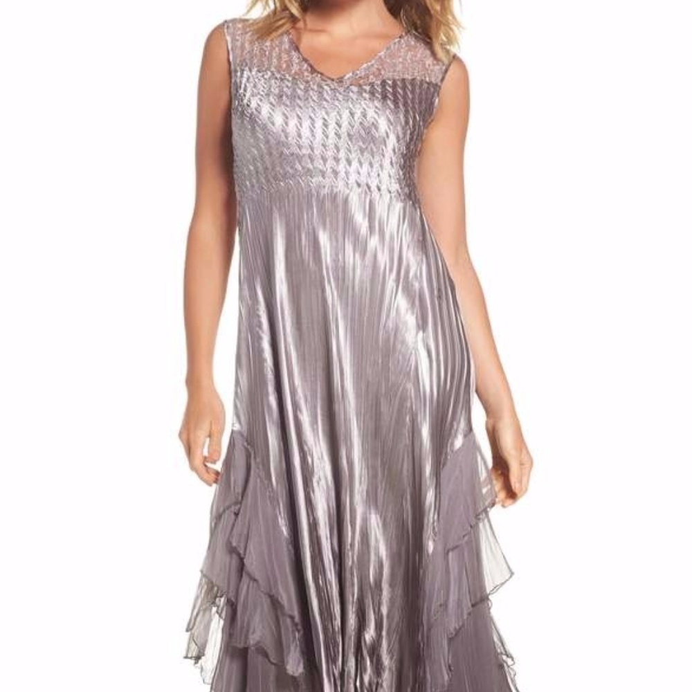 Waterfall Dress with Jacket