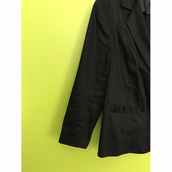 Lane Bryant Long Sleeve 2 Button Black Blazer 20 - Picture 3 of 8