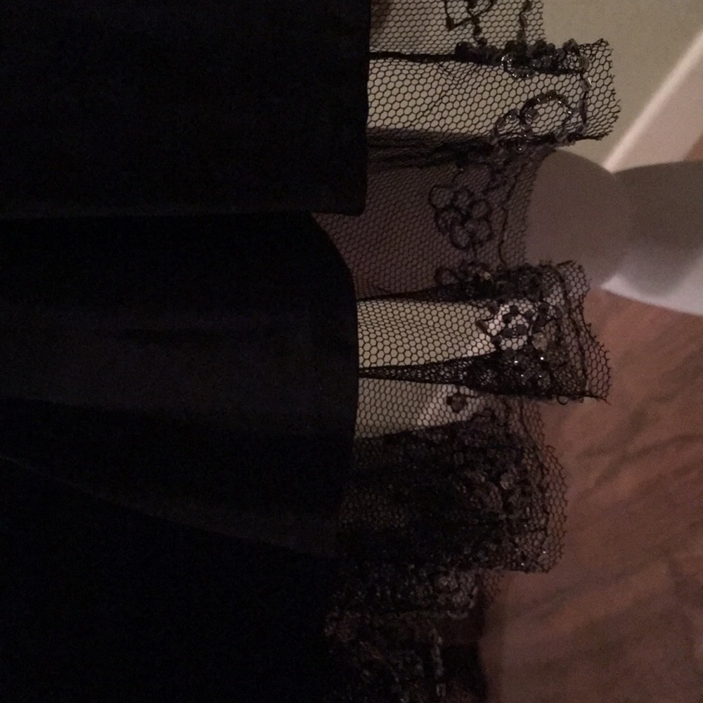 NWT Anthropologie Vintage Black Skirt size (4) - Picture 3 of 8