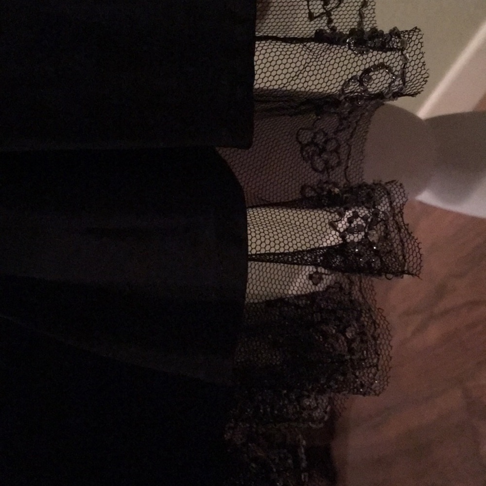 NWT Anthropologie Vintage Black Skirt size (4) - Picture 5 of 8