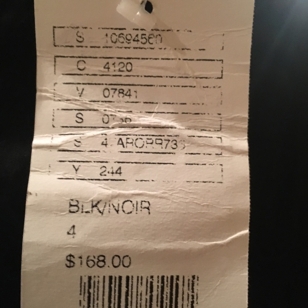 NWT Anthropologie Vintage Black Skirt size (4) - Picture 7 of 8