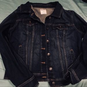 Old navy jean jacket size large