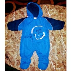 Okie Dokie Football Theme Snowsuit