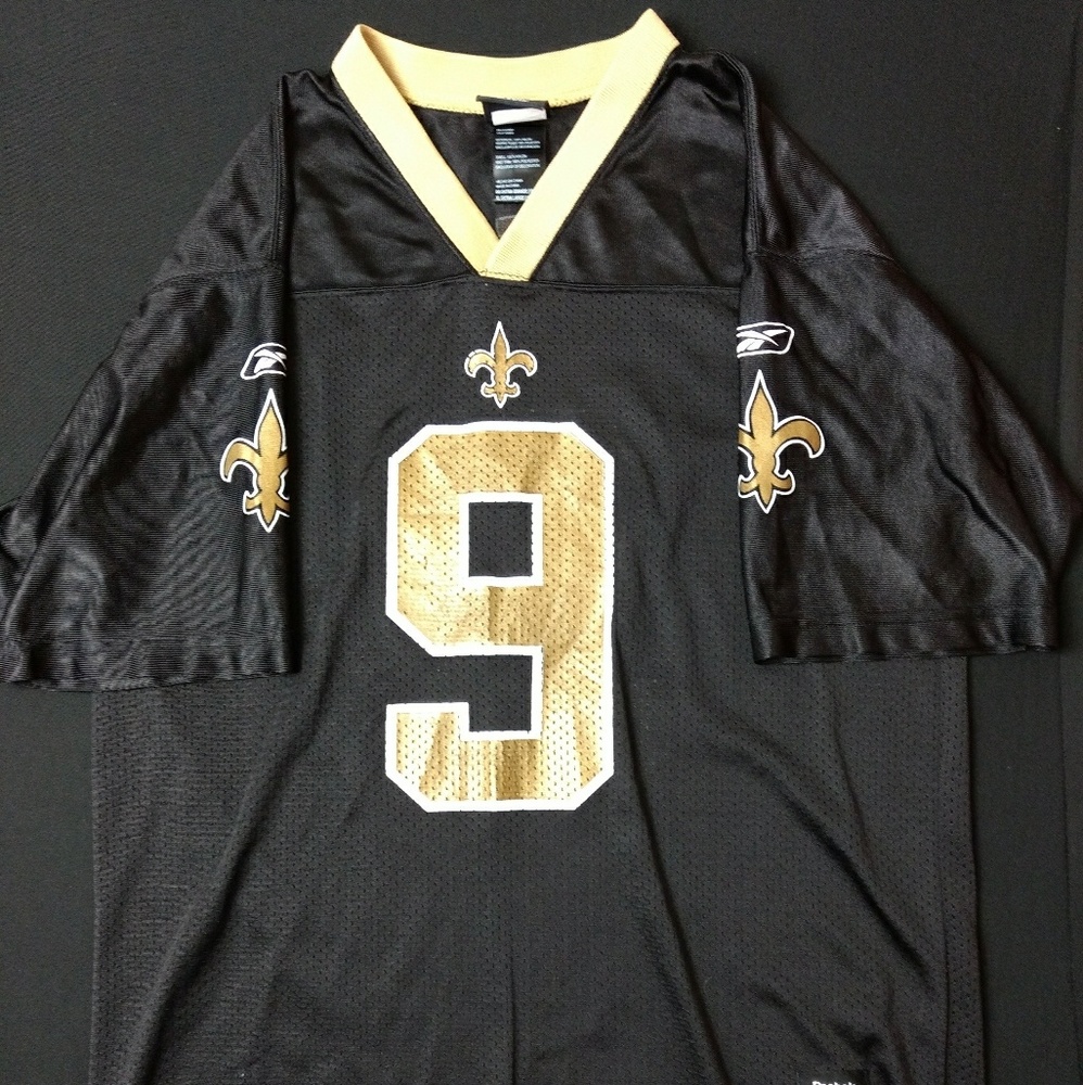 Kid's XL Drew Brees Reebok Saints Jersey Youth