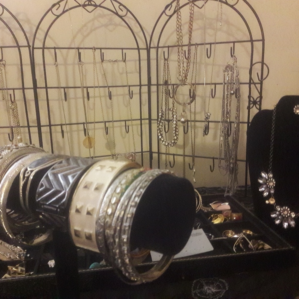 Jewelry- rings,earrings,bracelets, and necklaces