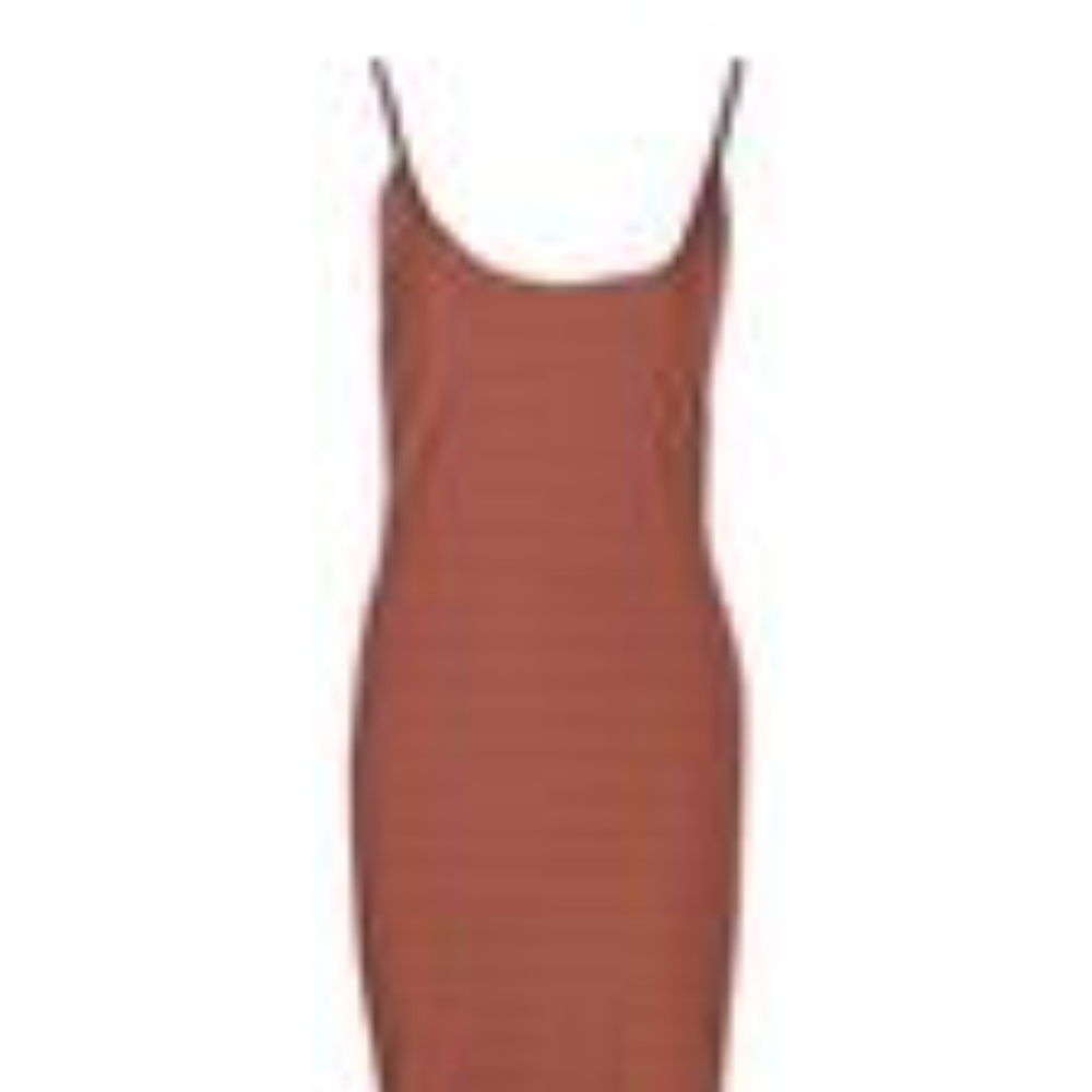 TEXTURED MIDI DRESS