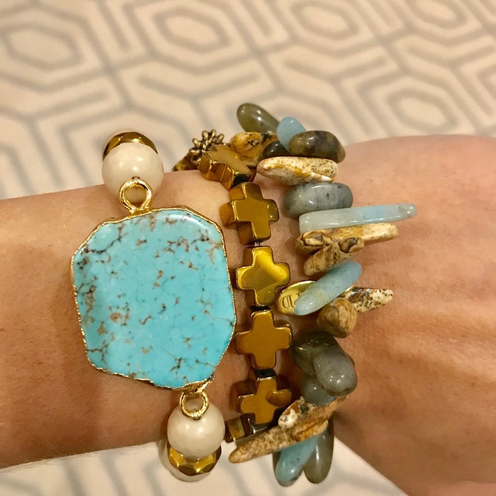 Betsy Pittard Designs stack bracelets