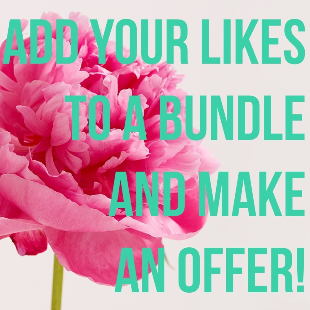 Add your likes to a bundle and make an offer!