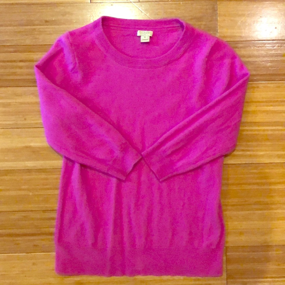 Pink JCrew Sweater
