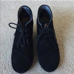 TOMS ‘desert’ wedge bootie