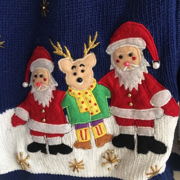 Ugly Christmas Sweater - size medium - Picture 3 of 8