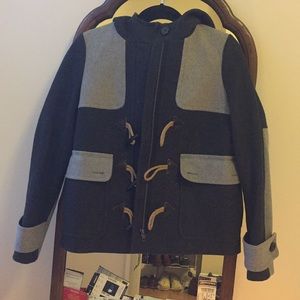 Jcrew Like New Cropped Pea Coat Size 4