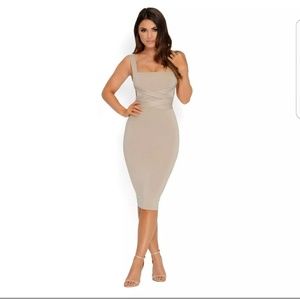 Low back bodycon dress