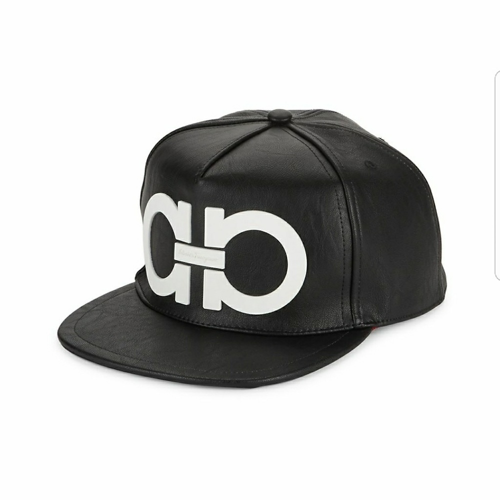 SOLD!!FERRAGAMO SALVATORE Gancini Baseball Cap Hat