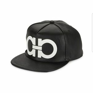 SOLD!!FERRAGAMO SALVATORE Gancini Baseball Cap Hat