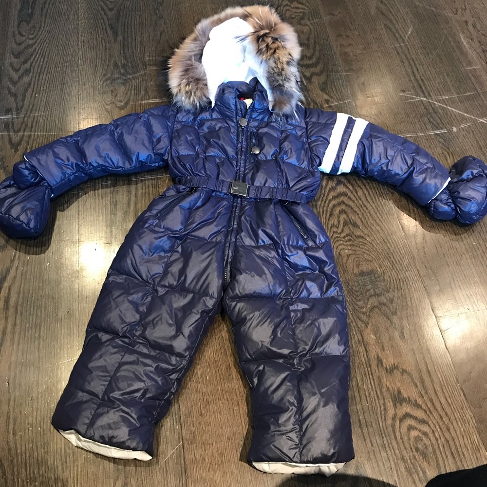 Baby boy moncler size 12/18 snowsuit