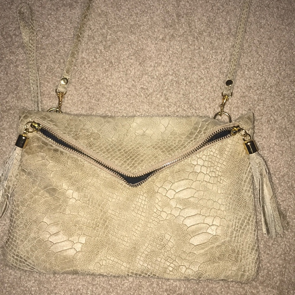 Genuine Leather Crossbody Made in Florence Italy