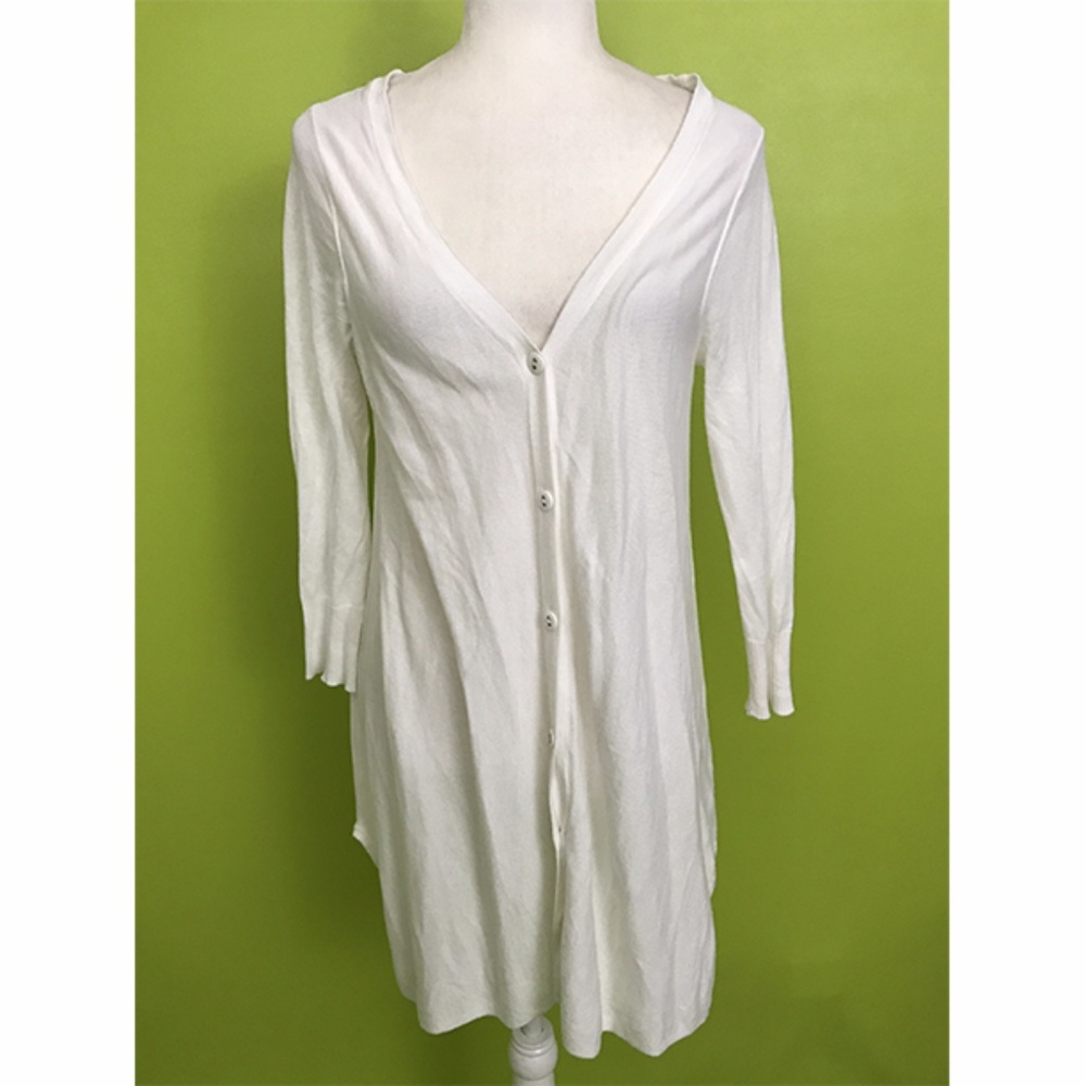 JL Jules & Leopold Long Sleeve Knit Cream Top XS