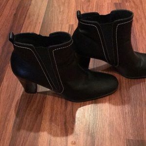 Black Connie Eureka ankle boots