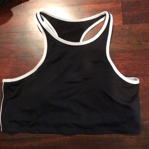 Fabletics high neck sports bra size L